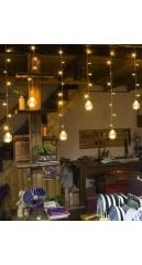 3 Metre  60x90 Cm Boyutunda Sarı Renk Top Modeli Animasyonlu Led İç Mekan Yılbaşı Süsü