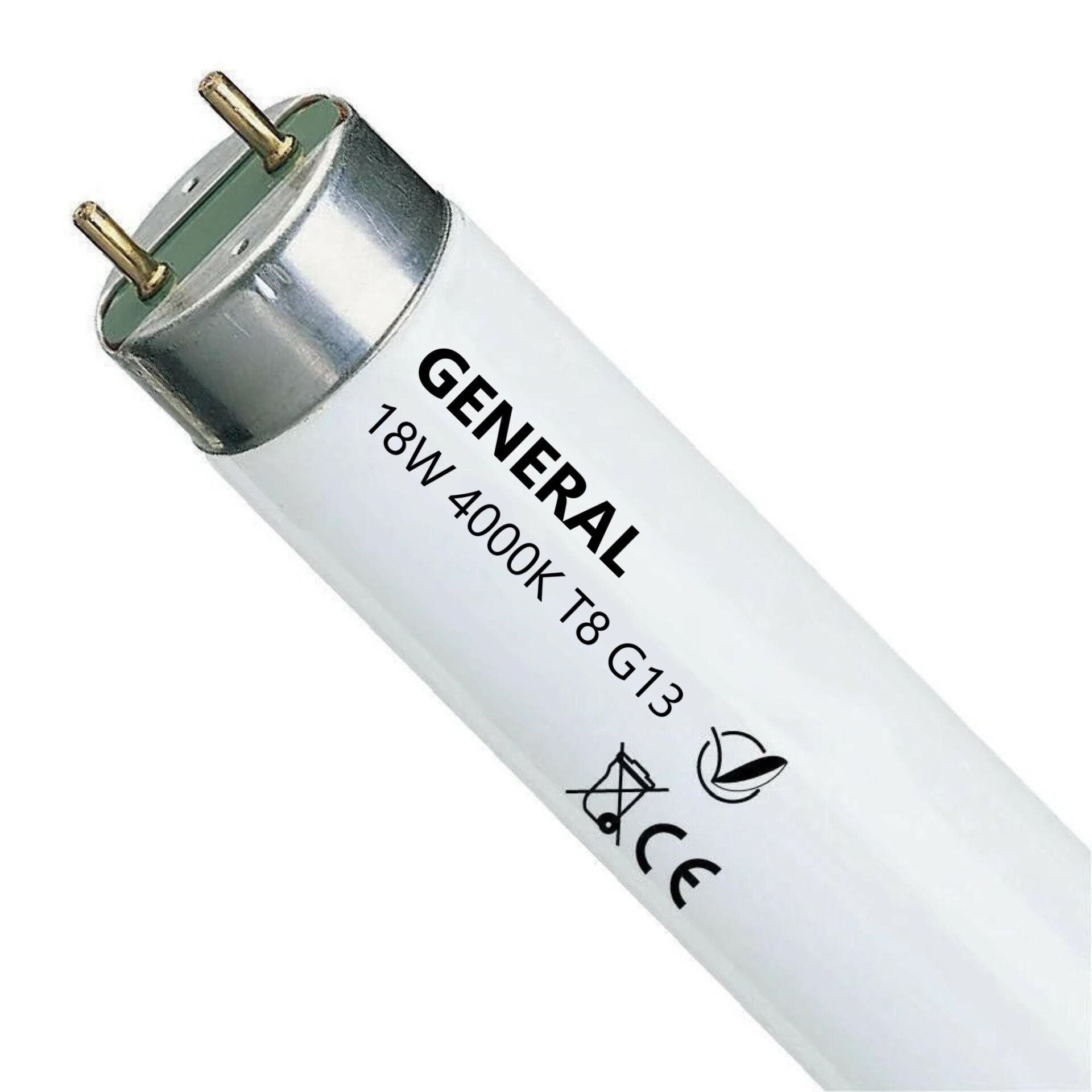 General 18W 4000K T8 G13 Floresan Ampul