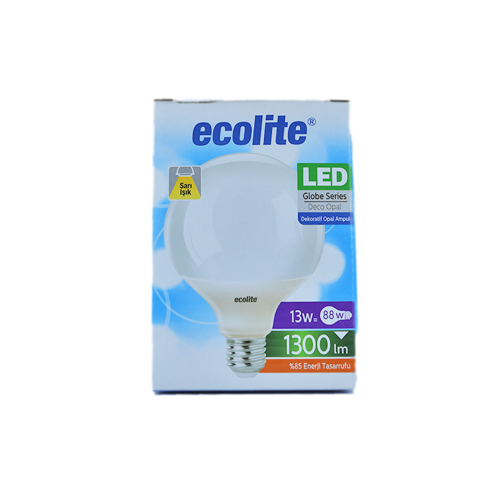 Ecolite/13w-g95-e27-soft-led-ampul/2