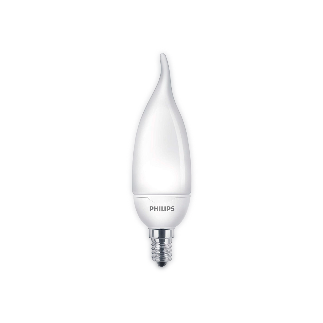 Philips/8W-220-240V-370LM-2700K-E14-Buzlu-Cam-Kivrik-Uc-Led-Buji-Ampul/