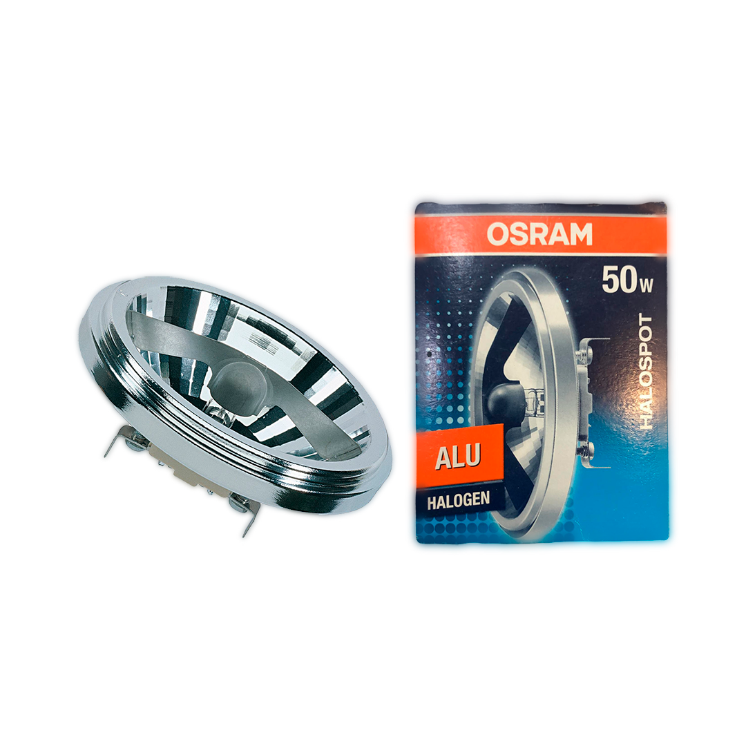 Osram/50w-12v-510lm-3000k-g53-halospot-r111-2