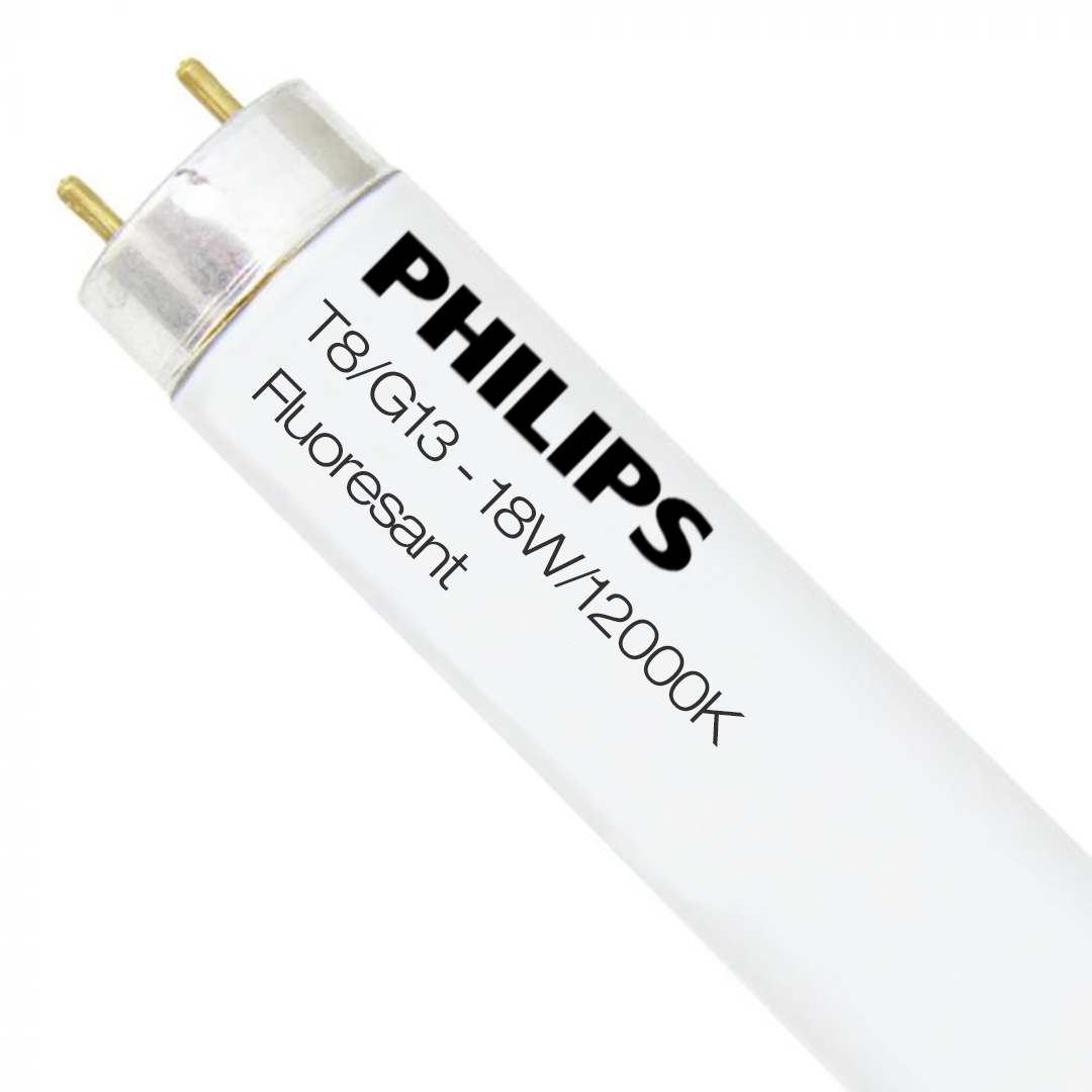 Philips/18w-12000k-t8-g13-floresan-ampul/
