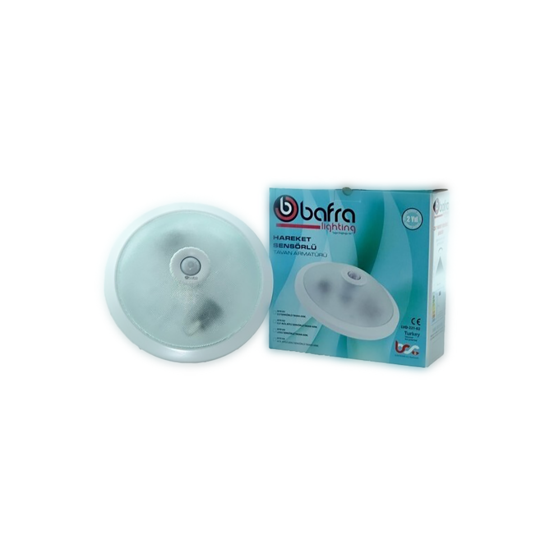 Bafra/360-DEREDECE-HAREKET-SENSORLU-ARMATUR-2XE27-MAX-25W/