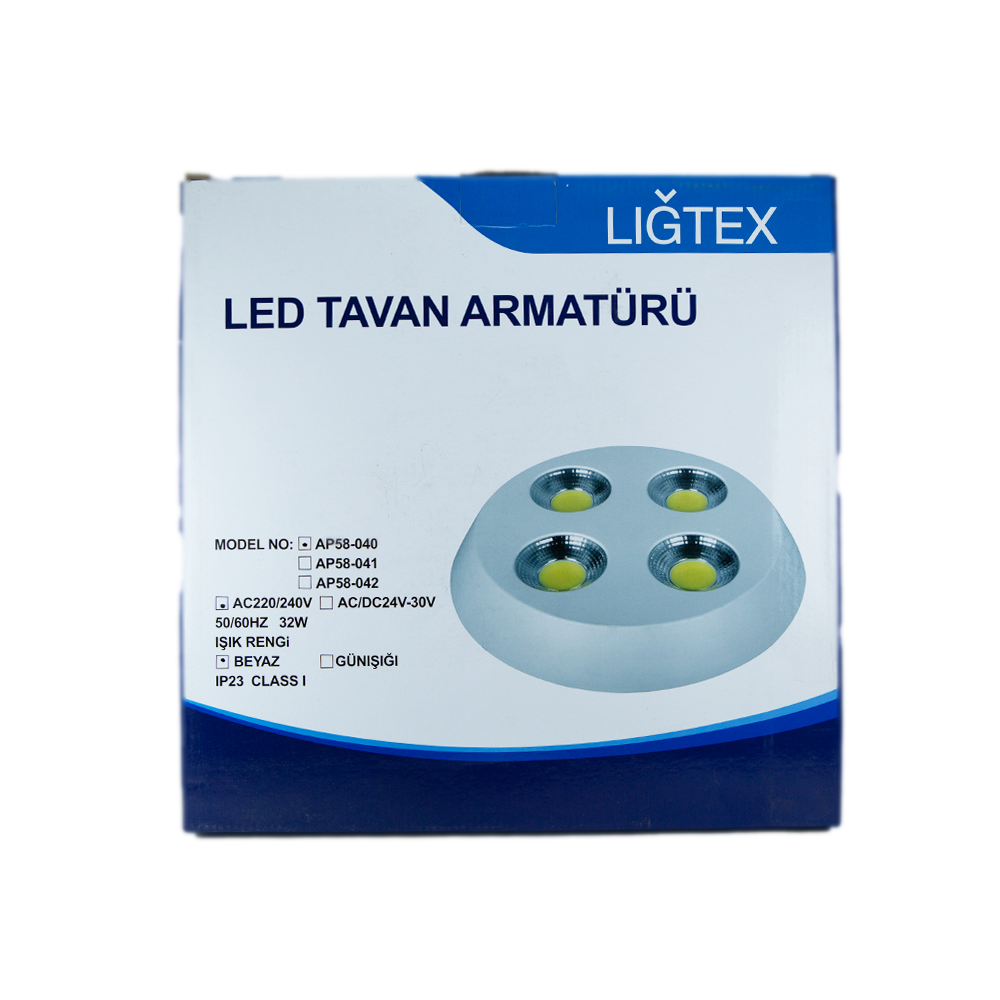 Ligtex/32w-220v-6500k-yuvarlak-siva-ustu-armatur/2