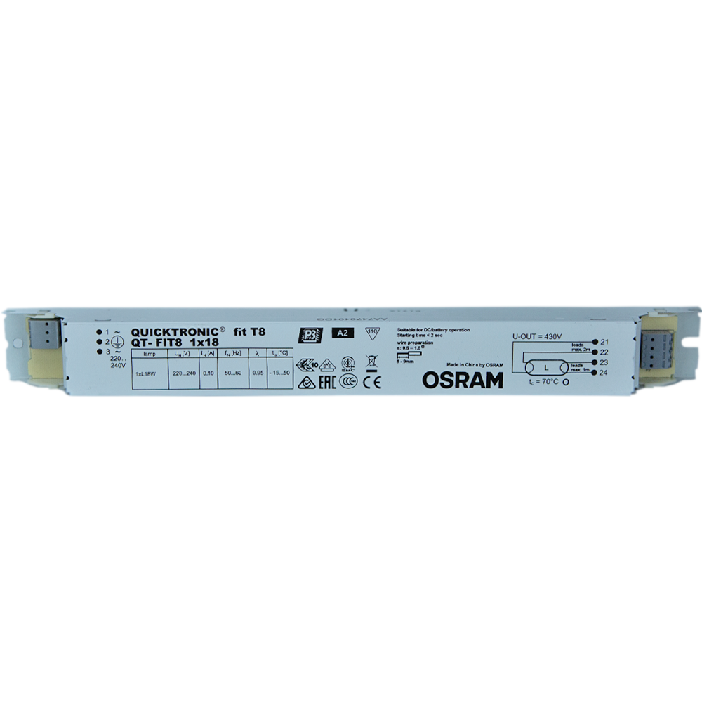 Osram/1x18w-elektronik-balast/1