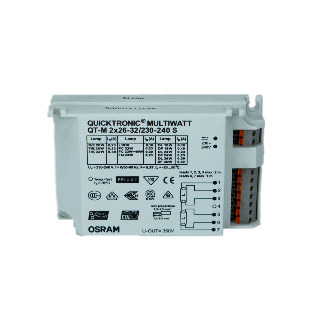 Osram/2x26w-32w-elektronik-balast/1