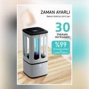 Liğtex UVC Şarjlı Mikrop ve Virüs Kırıcı Dezenfeksiyon Cihazı