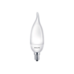 Philips 8W 220-240V 370LM 2700K E14 Buzlu Cam Kıvrık Uç Buji Ampul