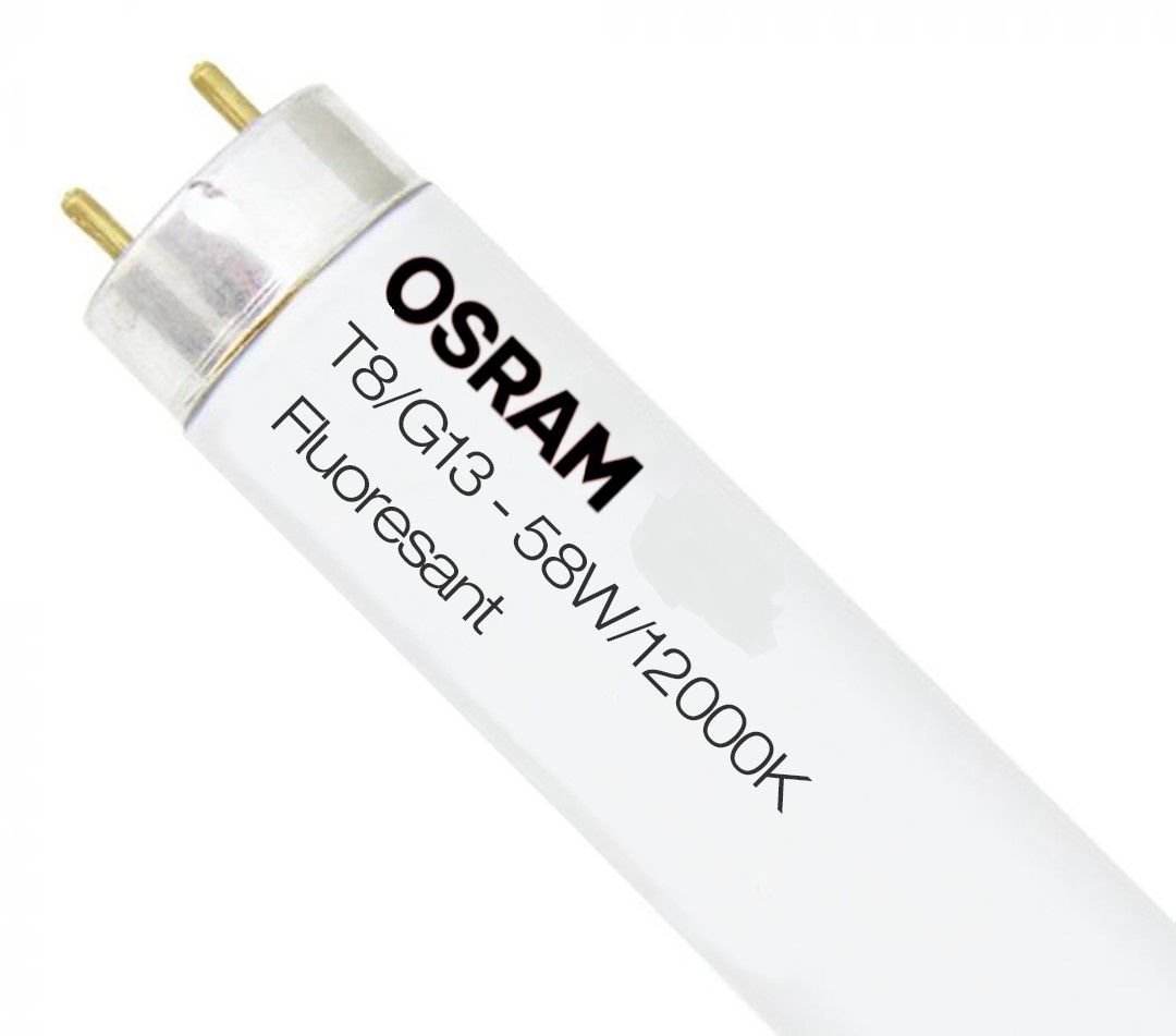 Osram 58W 12000K T8 G13 Floresan Ampul 1 Kutu
