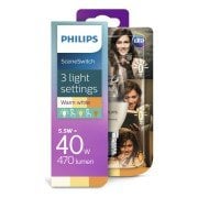Philips SceneSwitch 5,5W 220-240V 470Lm 2200-2500-2700K E14 B38 Led Ampul