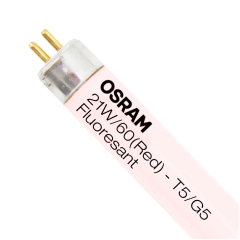 Osram 21W Kırmızı T5 G5 Floresan Ampul
