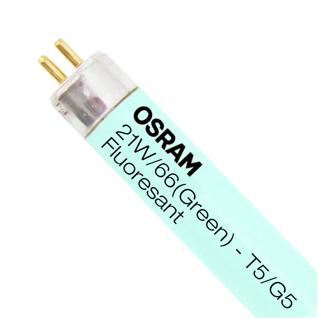 Osram 21W Yeşil T5 G5 Floresan Ampul