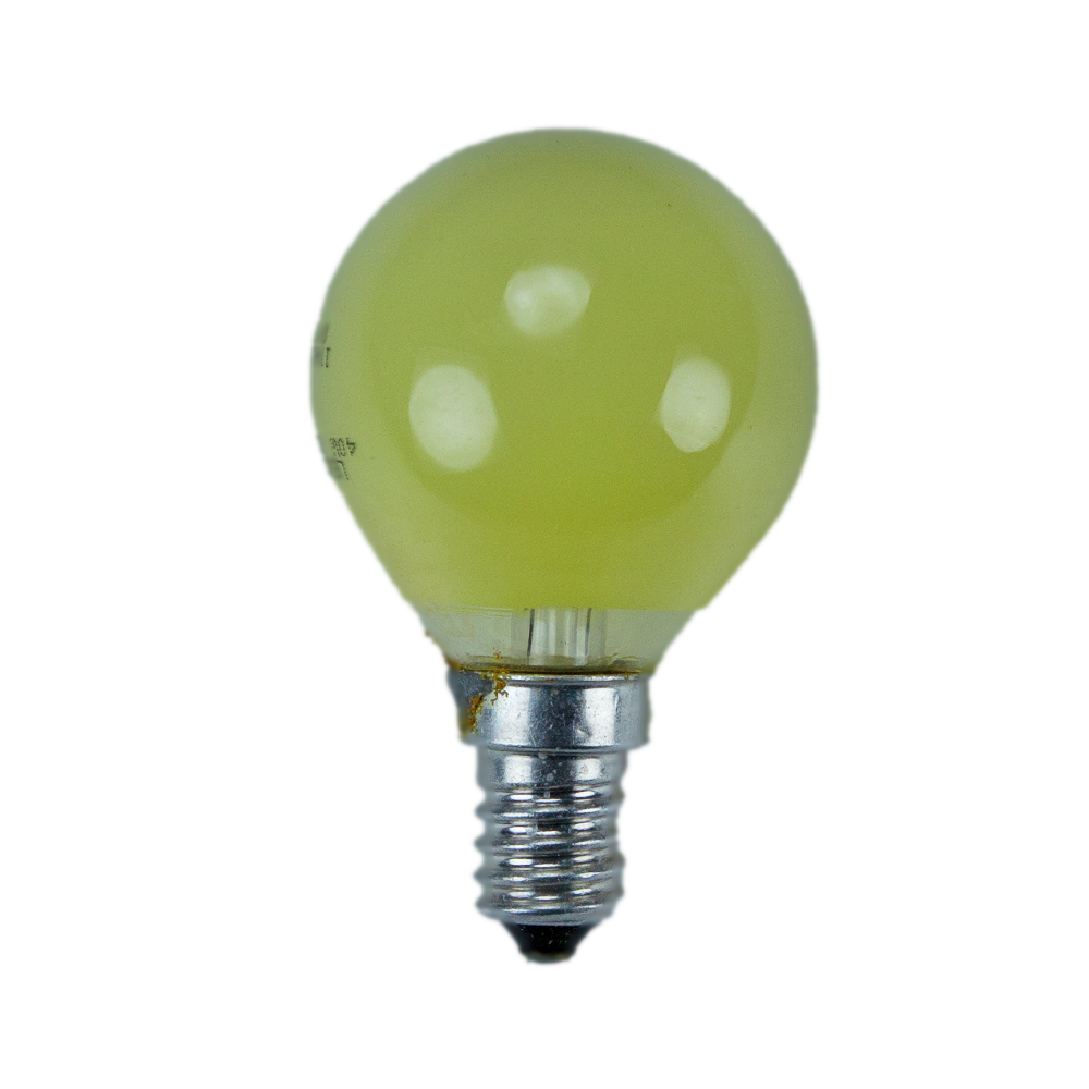 Leuci 40W 230V E14 3000K Sarı Cam Halojen Top Ampul
