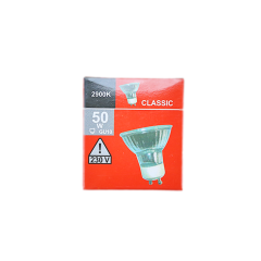 Liğtex 50W 230V 3000K GU10 Halojen Çanak Ampul