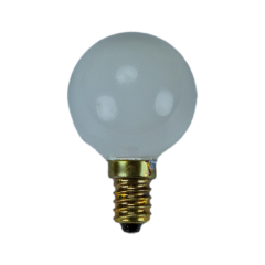 Lotus 40W 220-240V 3000K E14 G45 Buzlu Cam Halojen Top Ampul