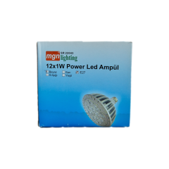 Mgn 12W 220V 6500K E27 Par38 Led Ampul