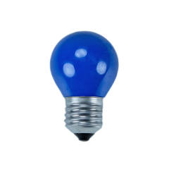 Ulbay 15W 230V E27 Mavi Cam Halojen Top Ampul