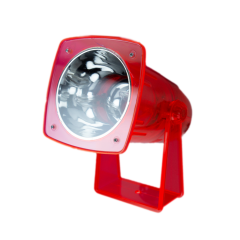 Leuci 20W 6500K Strobe Çakar Lamba Kırmızı Kasa