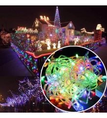 10 Metre 100 Ledli RGB Renk Animasyonlu İç Mekan Yılbaşı Süsü