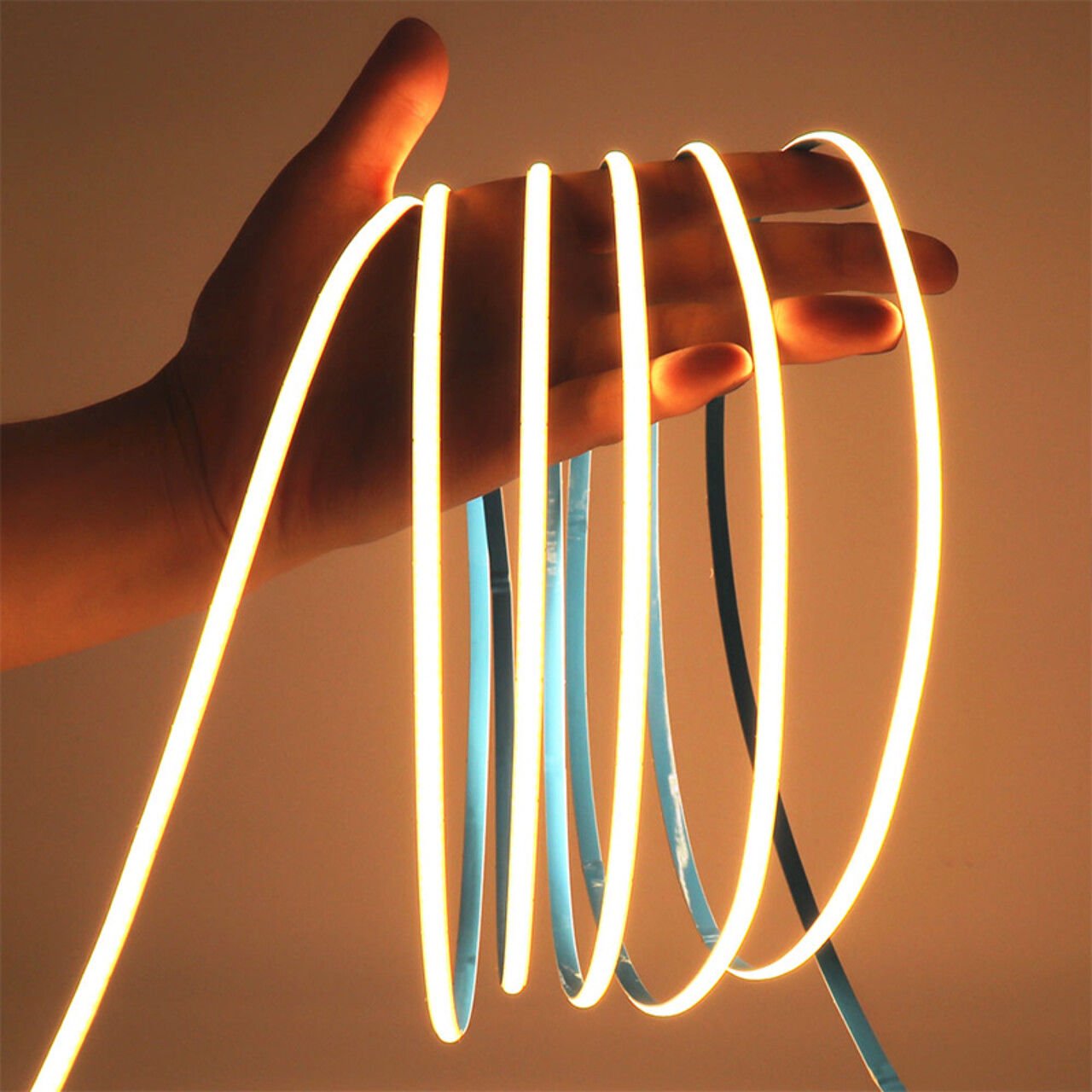 24V 5 Metre  COB Şerit Led Beyaz