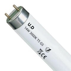 14W 3000K T5 G5 Floresan Ampul