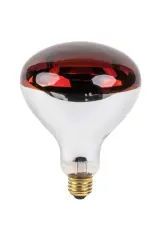 Liğtex E27 Duylu Kırmızı Işık İnfrared Isıtıcılı Lamba