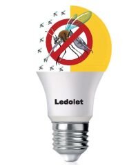 Ledolet 9W A60 Sivrisinek Kovucu LED Ampul E27 – 800 Lümen