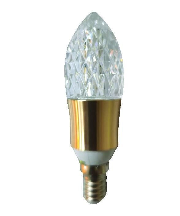 Ledolet 4W Kristal Candle LED Ampul E14 – 400 Lümen