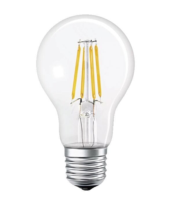 Ledolet 6W A60 Eko Flament LED Ampul E27 – 500 Lümen (Kırılmaz PC Gövde)