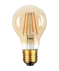 Ledolet 4W A60 Flament LED Ampul E27 – 2700K Günışığı (Kırılmaz PC Gövde)