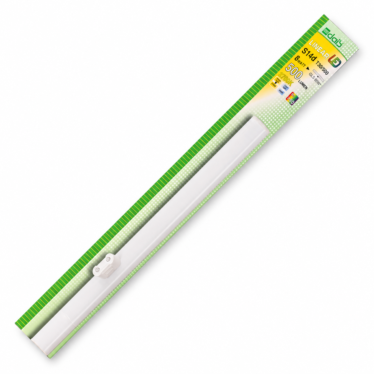 Dais 8W 2700K 500LM S14d Led Ralina Ampul