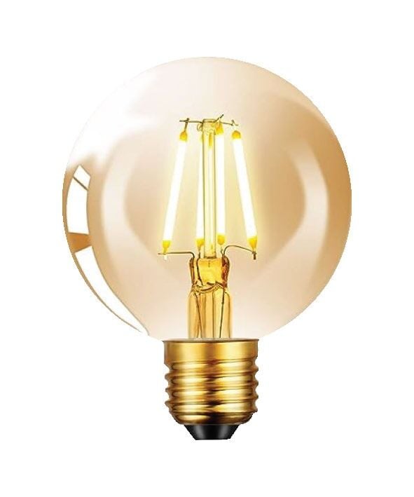 Ledolet 4W G80 Flament Gold LED Ampul E27 – 2700K (Kırılmaz PC Gövde)