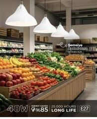 Ledolet 40W Umbrella 3600 Lümen  E27 Duy Ampul