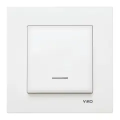 Viko Karre Model Tekli Anahtar Çerçeve Dahil