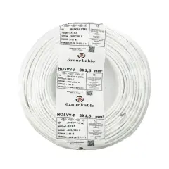 Öznur 3x1,5 TTR Kablo 100 Metre